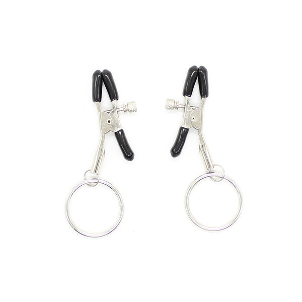 SM Nipple Clamp Metal Clamp Ring Adult Play