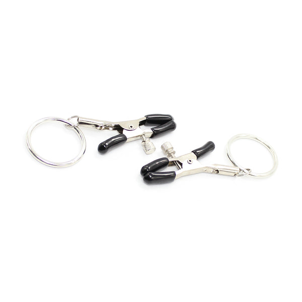 SM Nipple Clamp Metal Clamp Ring Adult Play