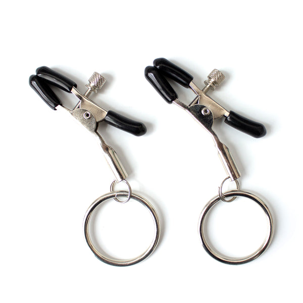 SM Nipple Clamp Metal Clamp Ring Adult Play