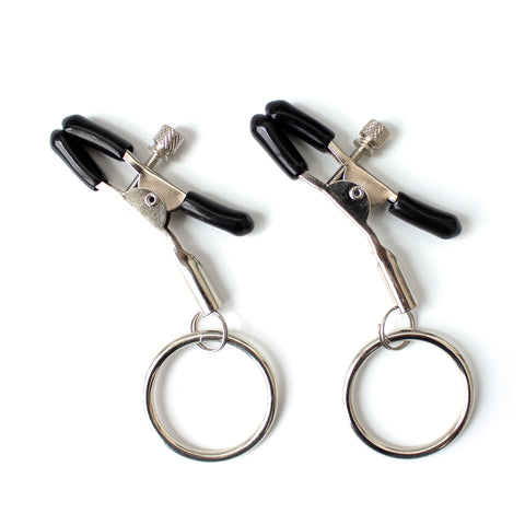 SM Nipple Clamp Metal Clamp Ring Adult Play