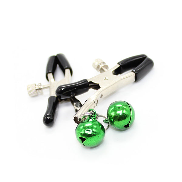 Nipple Cover Metal Clamp Bell Adult Play SM