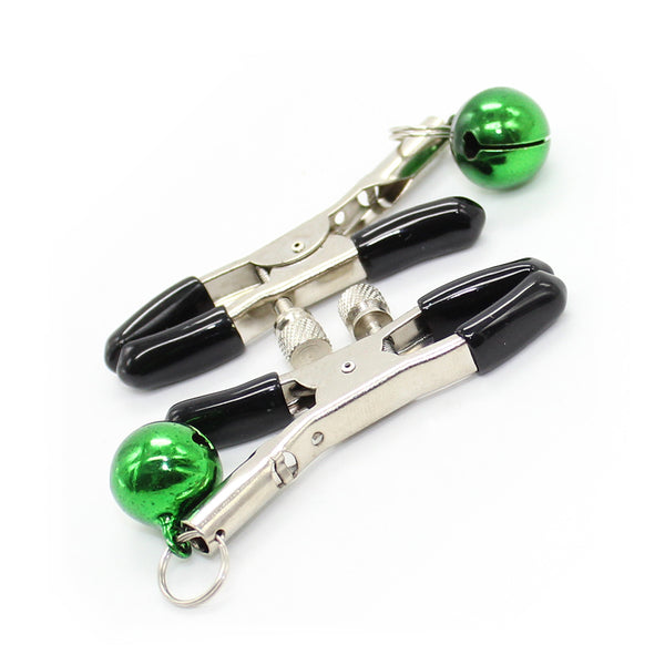 Nipple Cover Metal Clamp Bell Adult Play SM