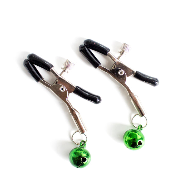 Nipple Cover Metal Clamp Bell Adult Play SM
