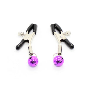 Nipple Cover Metal Clamp Bell Adult Play SM