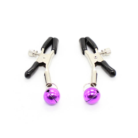 Nipple Cover Metal Clamp Bell Adult Play SM