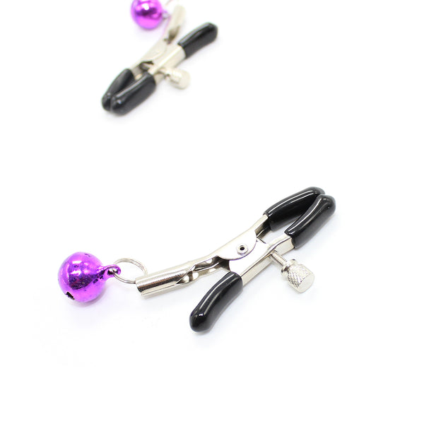 Nipple Cover Metal Clamp Bell Adult Play SM