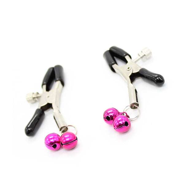 Nipple Cover Metal Clamp Bell Adult Play BDSM