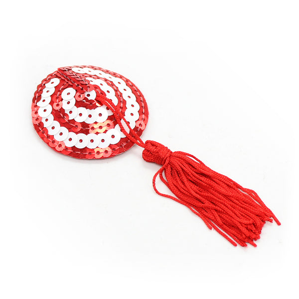 Nipple Cover Paillette Tassel Adult Play SM