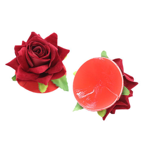 Rose SM Nipple Covers  Polyester  Adult Play