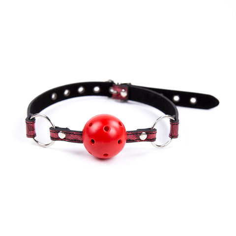 Ball Gag with Dildo PU ABS Adult Sex Play