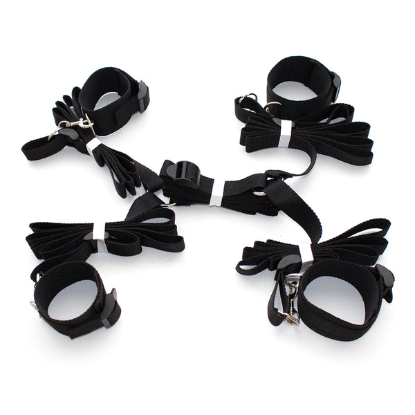 Nylon Bed Bondage Restraints Kit (Without Hook)