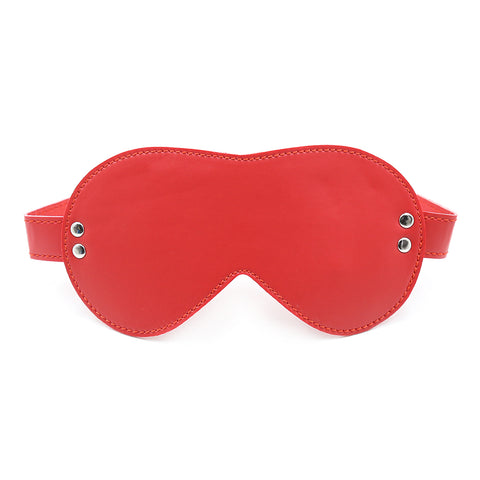 Blindfold Pu SM Red Adult Play  Sex Good