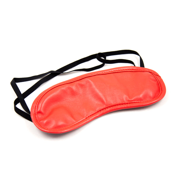 Blindfold  Polyester SM Adult Play Sex Game Red Black