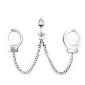 Anal Plug with Handcuffs