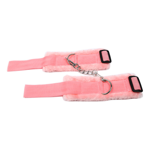 Menottes et attaches de poignet en fourrure de nylon