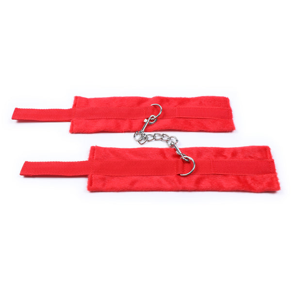 Nylon Velveteen Fur Lined Ankle Cuffs