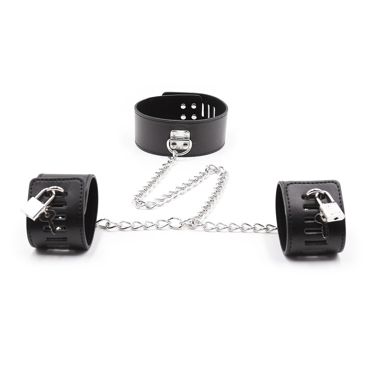 Collier SM avec attaches pour poignets et chevilles