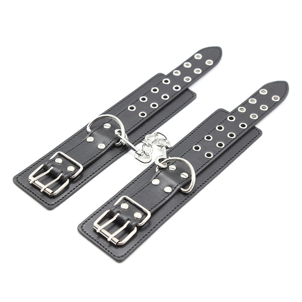 BDSM PU Wrist Handcuffs Restraints