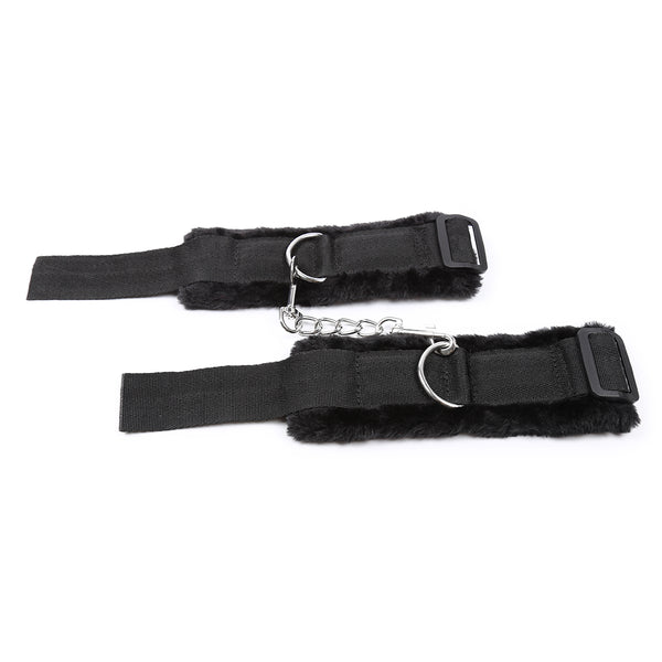 Menottes et attaches de poignet en fourrure de nylon