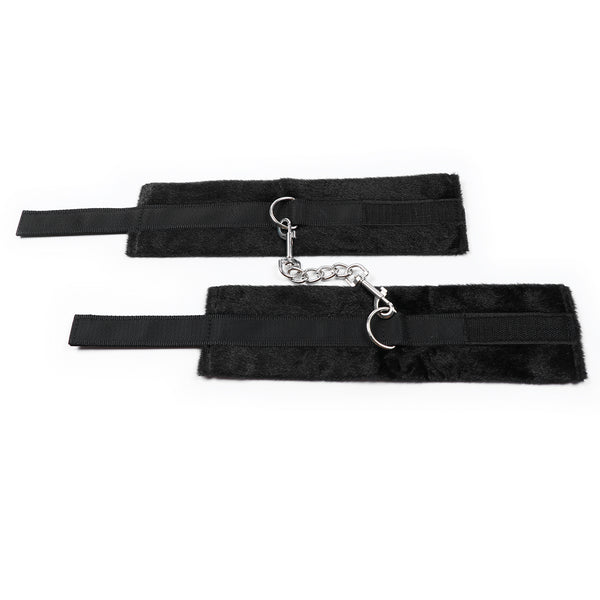 Nylon Velveteen Fur Lined Ankle Cuffs