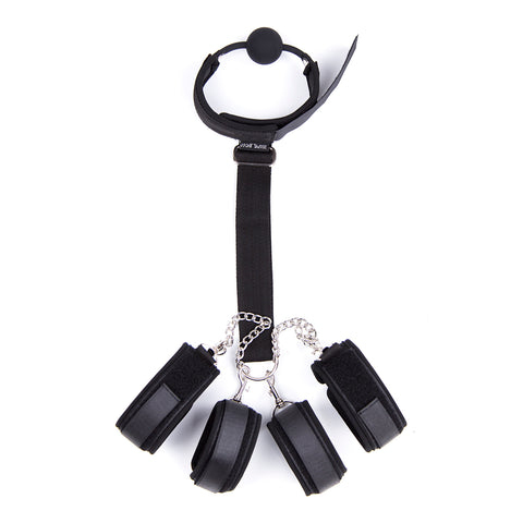 BDSM Gag With Cuffs