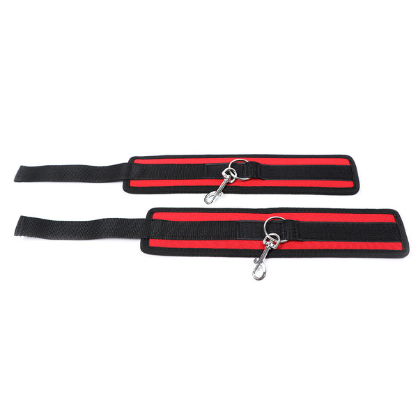 Neoprene Ankle Cuffs With Metal Accessories