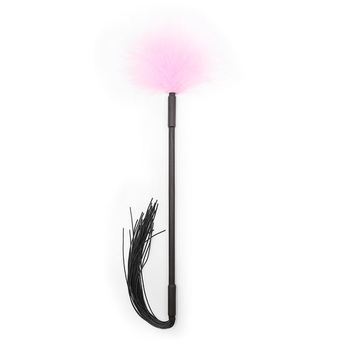 Plume chatouilleuse avec poignée en PU