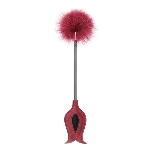 Plume chatouilleuse avec pagaie à fessée