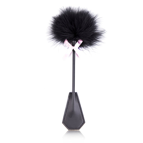 Plume chatouilleuse avec poignée en PU