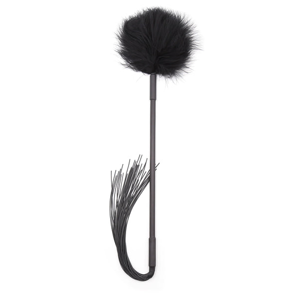 Plume chatouilleuse avec poignée en PU