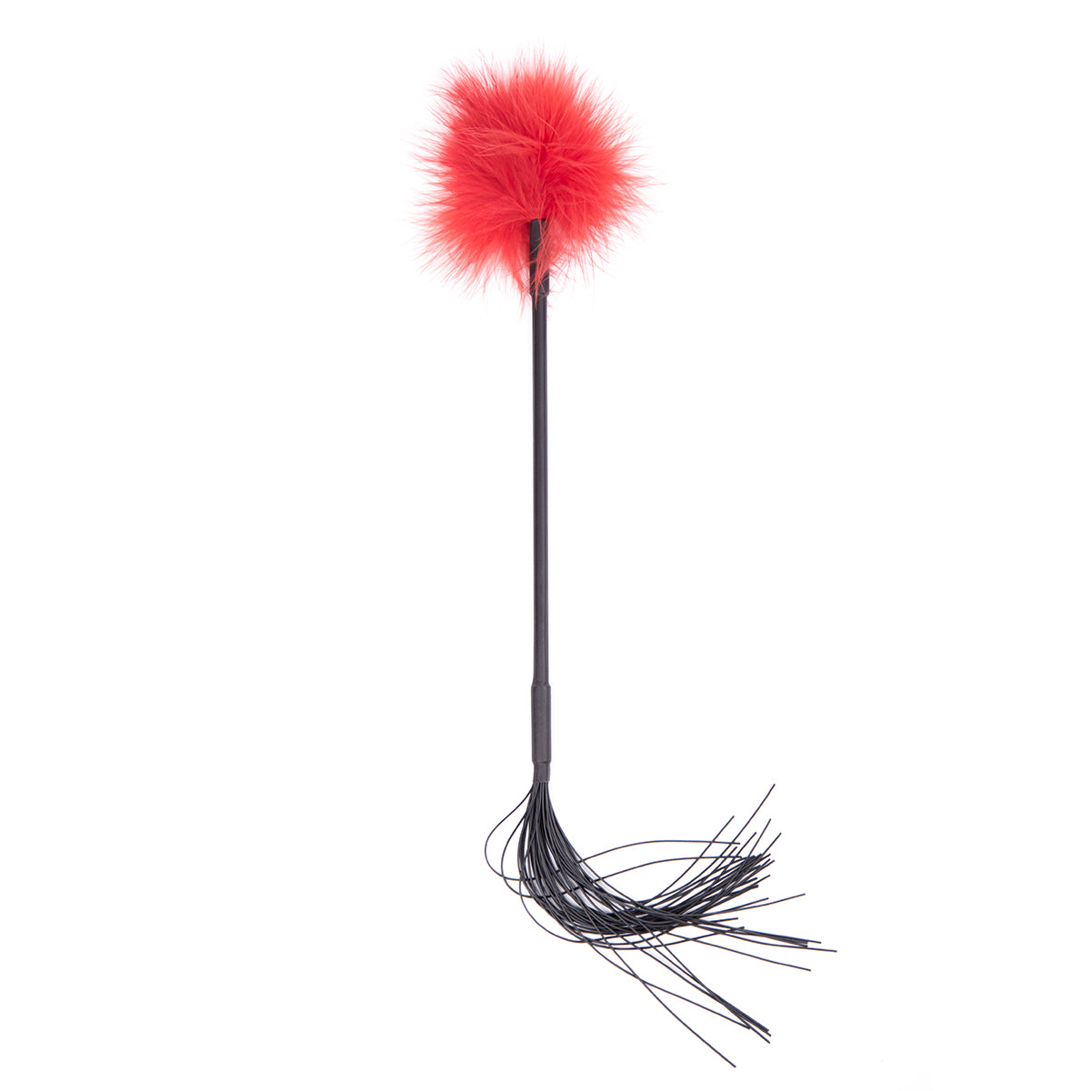 Plume chatouilleuse avec poignée en PU
