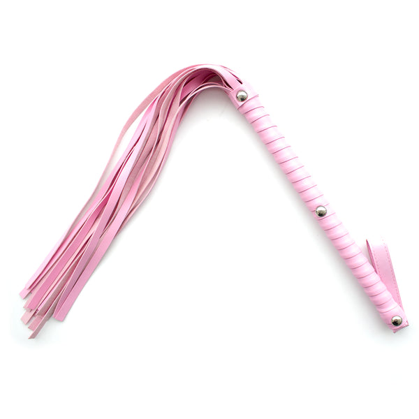 Fouet en cuir PU de 36 cm pour jeux sexuels pour adultes