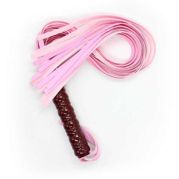 Fouet en acajou de 53 cm, accessoire sexuel pour adulte