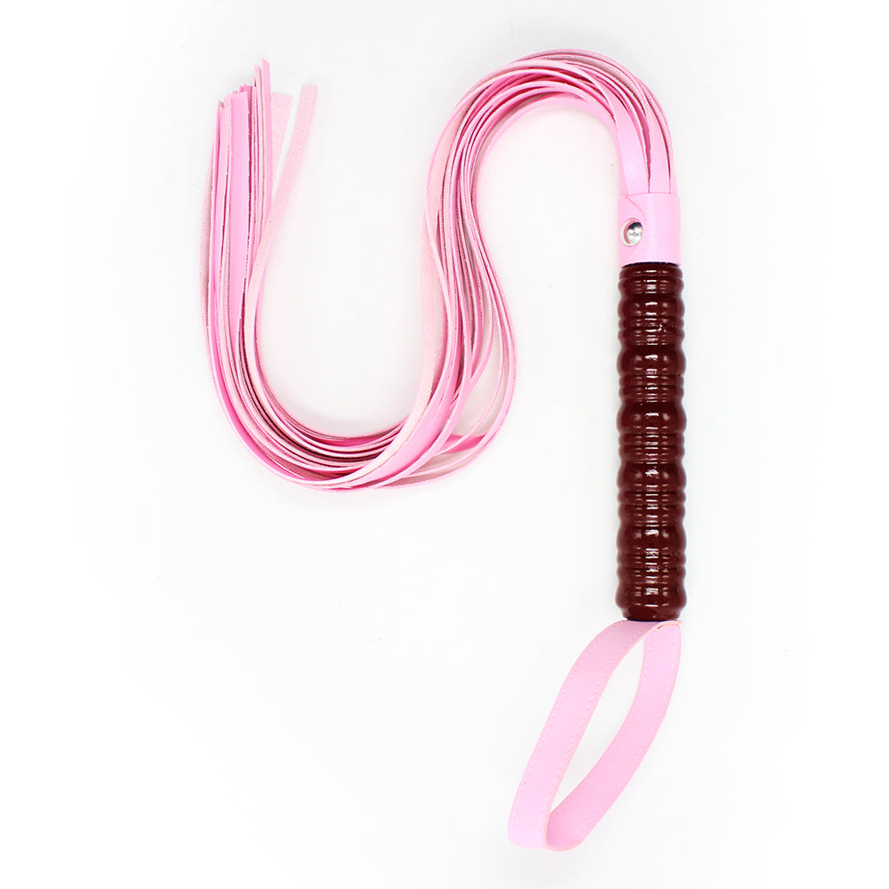 Fouet en acajou de 53 cm, accessoire sexuel pour adulte