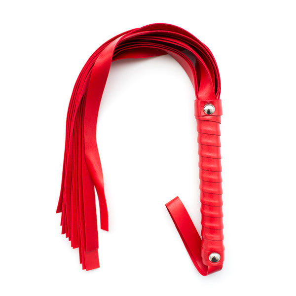 Fouet de bondage à large queue pour jeux pour adultes