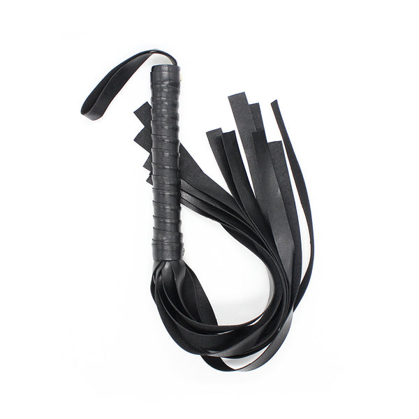Fouet de bondage à large queue pour jeux pour adultes