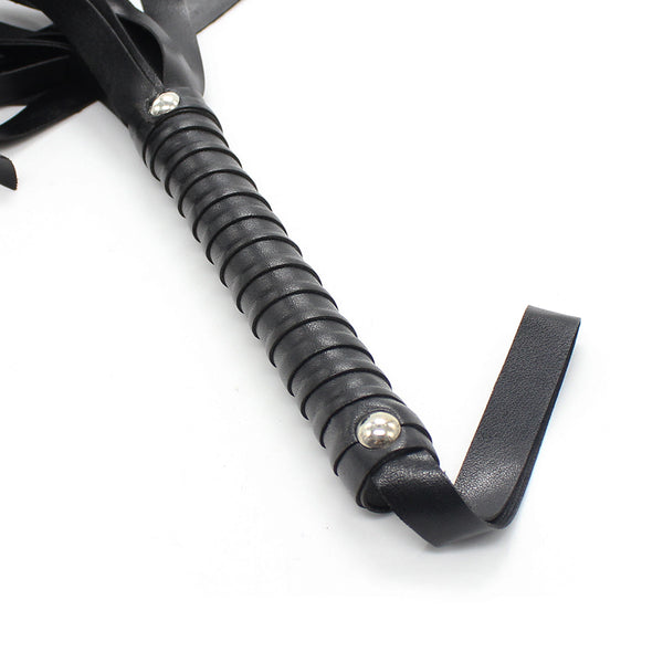 Fouet de bondage à large queue pour jeux pour adultes