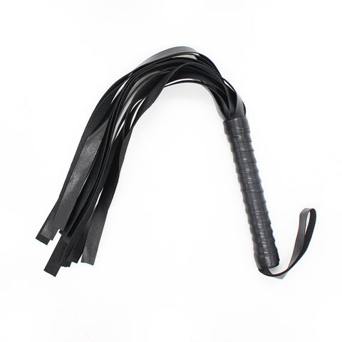 Fouet de bondage à large queue pour jeux pour adultes