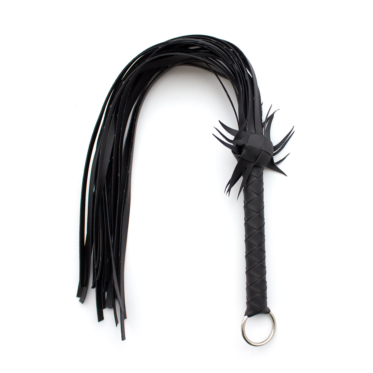 Fouet en cuir de 45 cm, outils sexuels pour adultes
