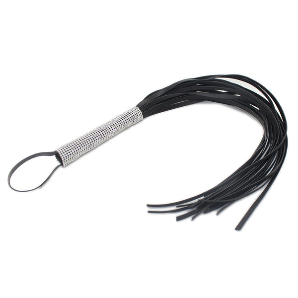 Flogger Dimand de 55 cm pour jeu BDSM adulte