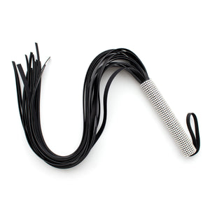 Flogger Dimand de 55 cm pour jeu BDSM adulte