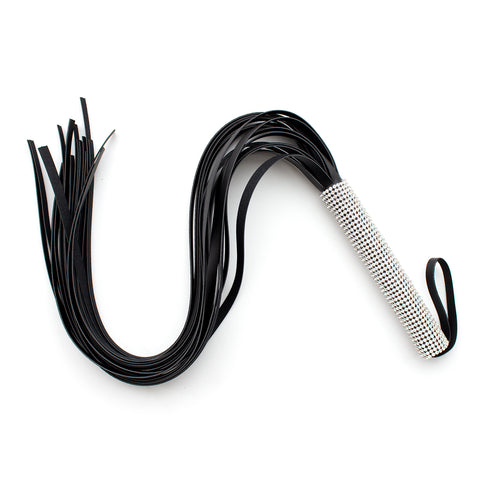 Flogger Dimand de 55 cm pour jeu BDSM adulte