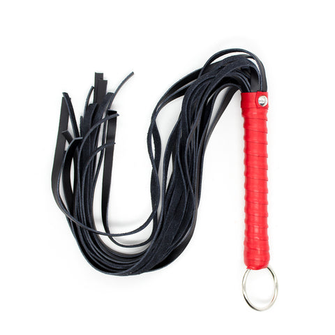 Flogger BDSM en cuir pour le plaisir sexuel des couples