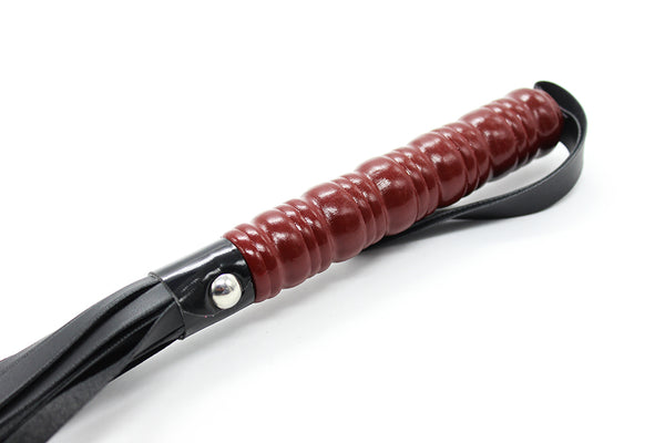 Fouet en acajou de 53 cm, accessoire sexuel pour adulte