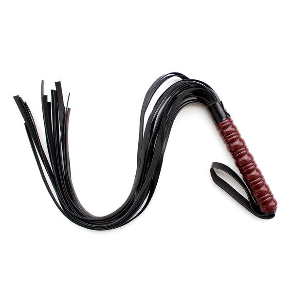 Fouet en acajou de 53 cm, accessoire sexuel pour adulte