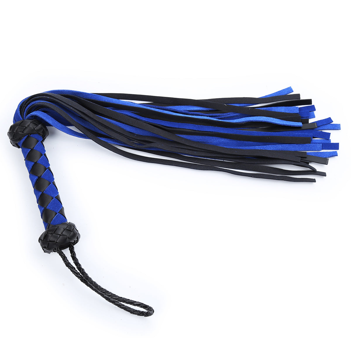 Flogger en cuir de 70 cm pour jeux SM pour adultes