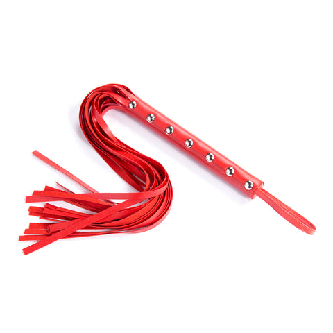Flogger clouté de 60 cm pour le plaisir sexuel
