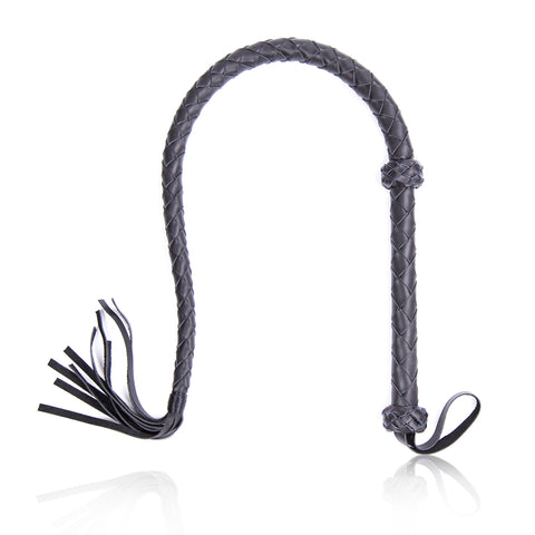 121cm Leather Flogger For Couples Sex Games Play