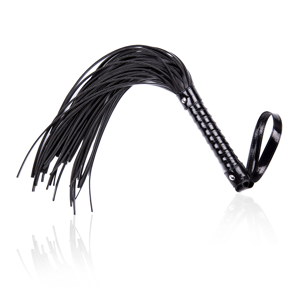 Flogger brillant pour fessée, accessoires sexuels