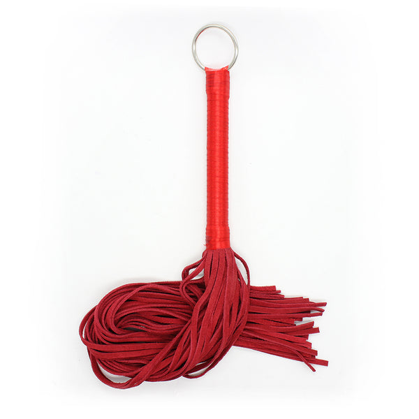 Flogger en cuir de 65 cm pour jeu BDSM